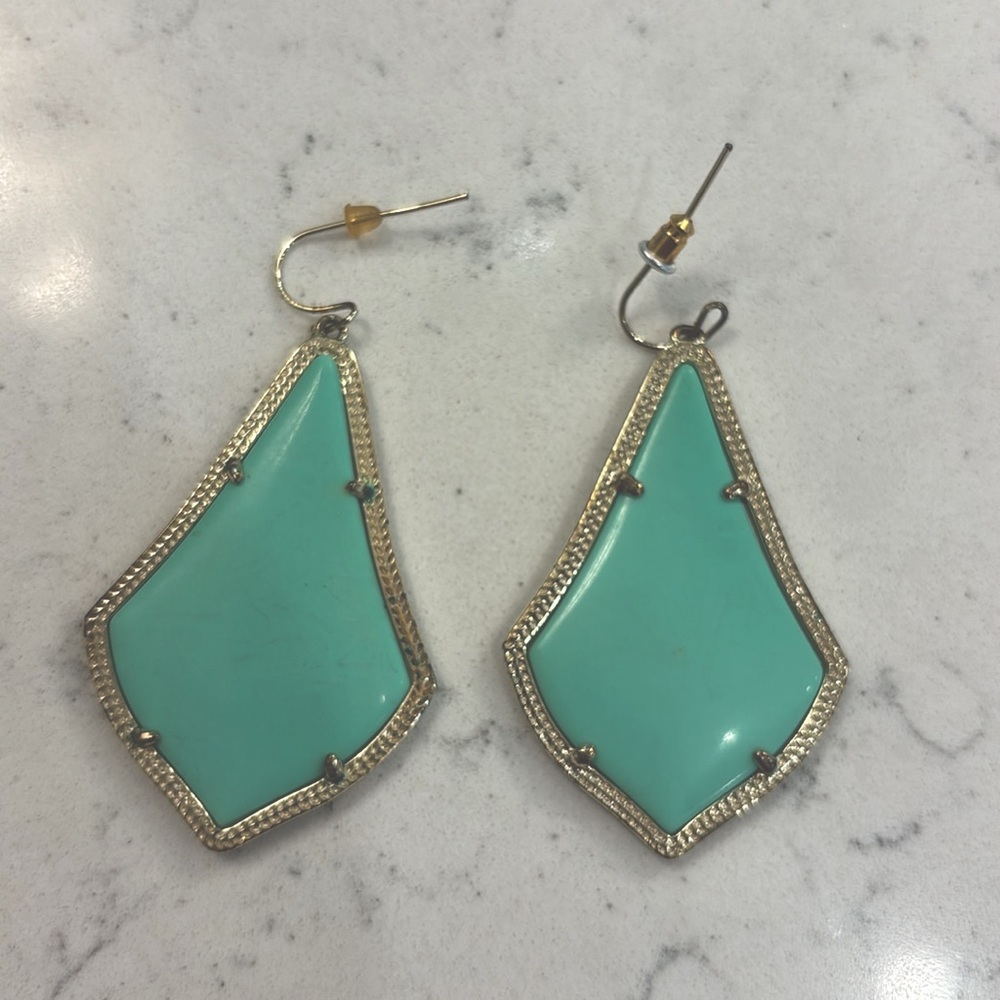 Kendra Scott Large Alexandra Statement Earrings G… - image 3